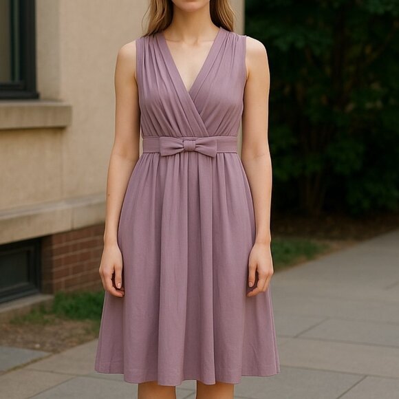Ann Taylor Lavender Mini Dress - Picture 1 of 10